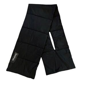 NWT BOOHOO Woman Official black puffer scarf